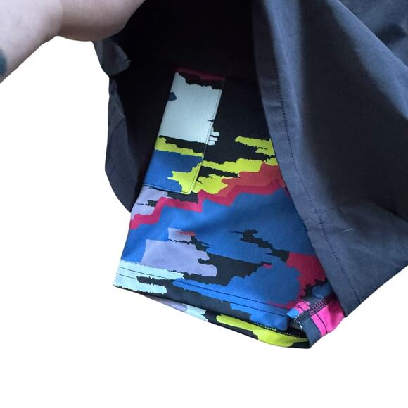 TomboyX Gender Neutral Swimwear Board Shorts Trunks Size XL Black Biker Shorts - Picture 6 of 10